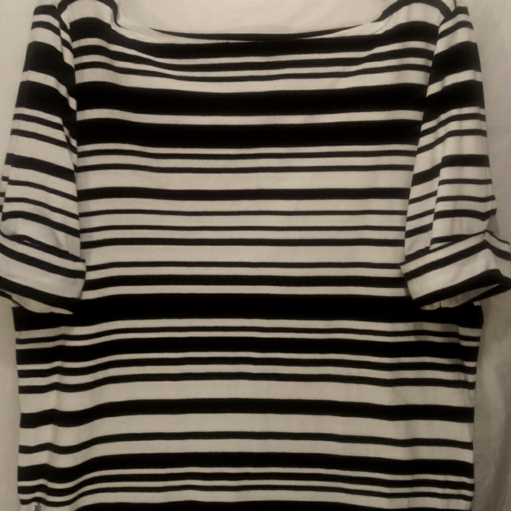 LAUREN RALPH LAUREN WOMEN'S STRIPED TOP